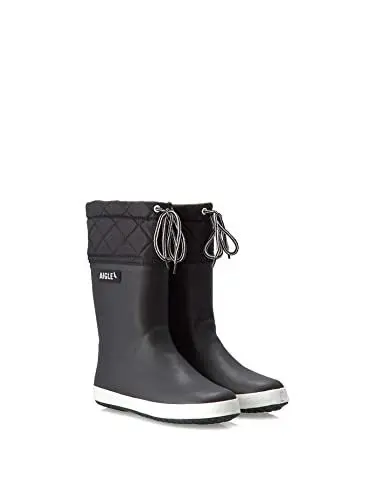Produktbild: Aigle Unisex Kinder Giboulee 2 Gummistiefel, Schwarz Weiß, 34 EU