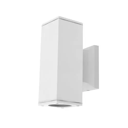 Produktbild: Aigostar LED Wandleuchte GU10 Aluminium Up Down Außenwandleuchte Wasserdicht Außenleuchte Außenlampe Wandspot für Innen und Außen， Weiß
