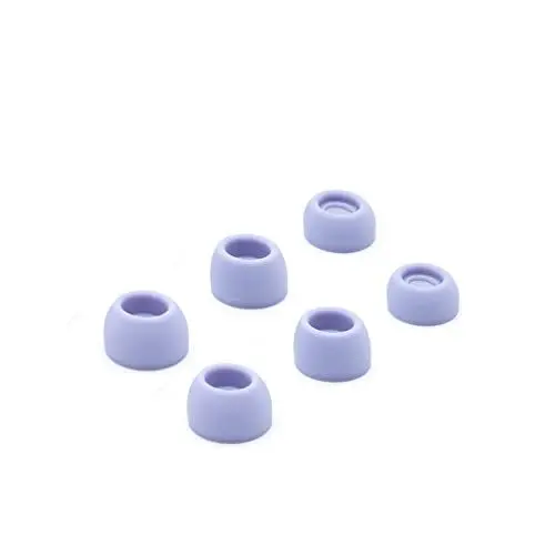 Produktbild: Aiivioll S/M/L Silikon Ohrstöpsel in 3 Größen für Samsung, geräuschreduzierende Silikon-Ohrstöpsel, kompatibel mit Samsung Galaxy Buds Pro-Ohrstöpseln (S/M/L-Violett)