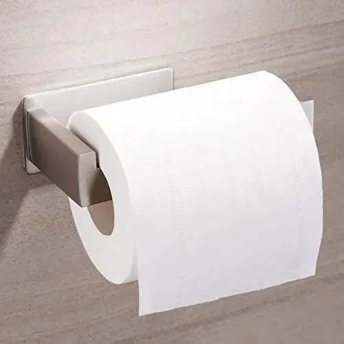 Produktbild: Aikzik Toilettenpapierhalter ohne Bohren, Selbstklebend Toilettenpapierrollenhalter Edelstahl Klopapierhalter Wc Halter Rollenhalter Klorollenhalter Papierhalter für Küche und Badzimmer