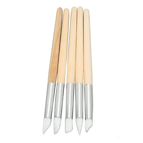 Produktbild: Ailgely Uhrenreinigungswerkzeug-Set, 5-teilig, Multifunktionales Silikon-Kratzbürstenstift-Set, Uhrenreparaturen
