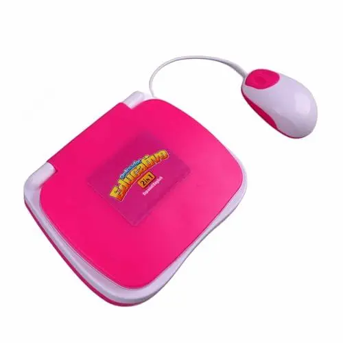 Produktbild: Ailgely Zweisprachiger Lern-Laptop für für Interaktives Lernen (Rosa)