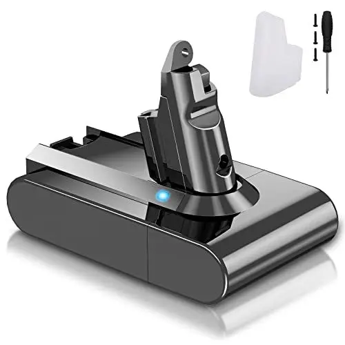 Produktbild: AIMAX <strong>2023 Upgraded:</strong>  3000mAh Dyson V6 Akku für Dyson Ersatzakku Kompatibel mit V6 Animal Absolute SV03 SV04 SV05 SV06 SV07 SV09 DC58 DC59 DC61 DC62 DC72 DC74 Dyson Staubsauger, 21.6V Batterie