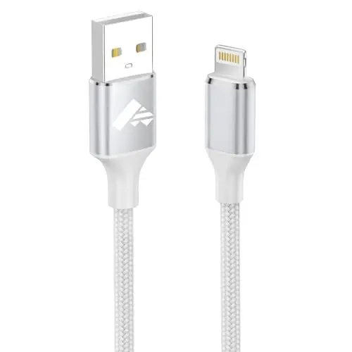 Produktbild: iPhone Ladekabel, Lightning Kabel 2M iPhone Ladekabel Schnellladekabel MFi Zertifiziert iPhone Kabe Fast USB Lightning Kabel für iPhone 14 13 12 11 Pro Max Mini XS XR X 8 7 6 6s Plus 5 SE 2020,iPad