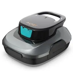 Produktbild: AIPER Kabelloser Poolroboter, Poolsauger Akku mit Doppelantrieb, Selbstparkend, Poolreinigungsroboter, Geeignet für Flache Pools bis zu 80 m2 (Dauer 90 Minuten)