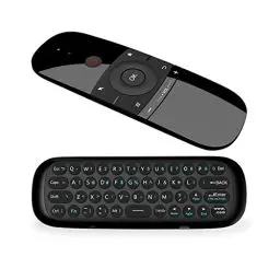 Produktbild: Air Mouse Fernbedienung mit IR-Lernfunktion, 2.4G Air Mouse Remote Control mit Tastatur und Maus Funktion für Android TV Boxen (Nvidia Shield), Smart TV,Computer,Projektor,HTPC,Media Player