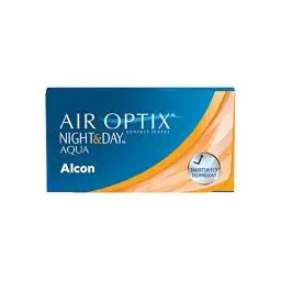 Produktbild: Air Optix Night & Day Aqua Monatslinsen weich, 6 Stück, BC 8.6 mm, DIA 13.8 mm, -2 Dioptrien
