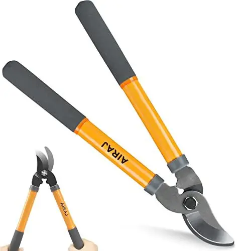 Produktbild: AIRAJ Astschere 38.5cm,Professionelle Bypass-Getriebeastschere,Einfaches Trimmen Von 30 mm Dicken Ästen,Für Frisches Holz, SK5 Original Hochwertige Präzisionsstahlklinge, Scharf, Leicht Und Langlebig