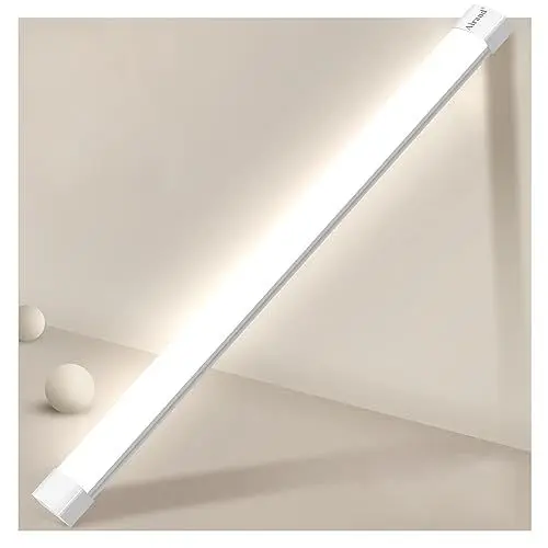 Produktbild: Airand Led Feuchtraumleuchte 150CM, Led Röhre 45W, IP66 Wasserfest Kellerlampe, 4500LM Garagenlampe, Werkstatt Deckenleuchte 4000K Neutralweiß LED Deckenlampe fur Keller Garage Feuchtraum Lampe