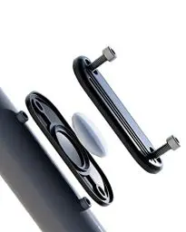 Produktbild: AirBell® Fahrrad-Halterung für Apple AirTag, für Flaschenhalter Aufnahme, Inkl. Edelstahl Schrauben & Inbus Werkzeug