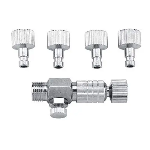 Produktbild: airbrush,Airbrush Schnellkupplung,Airbrush Set Mit Kompressor,Harder Steen Beck,Airbrush-Schnell Spanner,Airbrush-Zubehör,Schnell Spanner Airbrush Trenn Adapter Airbrush Air Horse Schnell Verbinder Se