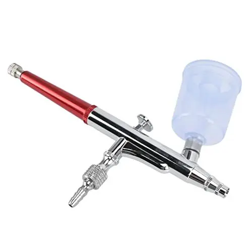 Produktbild: Airbrush-Kit, Airbrush-Kit Airbrush-Pistole G1/8 Farbe Airbrush Airbrush-Maschine mit Anschluss und Schraubenschlüssel für Nail Art Makeup Model Painting Barber