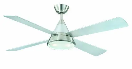 Produktbild: AireRyder Energiespar Deckenventilator Cosmos inklusive Licht und Fernbedienung, 132 cm, Nickel