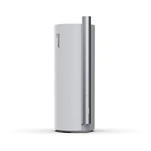 Produktbild: AirExchange® Luftbefeuchter BREEZE – für Räume bis 60 m², UV-C Lichttechnologie, 3 Geschwindigkeitsstufen, 4,5-Liter-Tank, Farbe: weiß