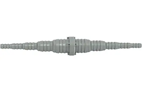 Produktbild: Airfit GmbH & Co. KG Schlauchkupplung beidseitig für Schlauch von Ø 8 bis 25 mm - KS-grau