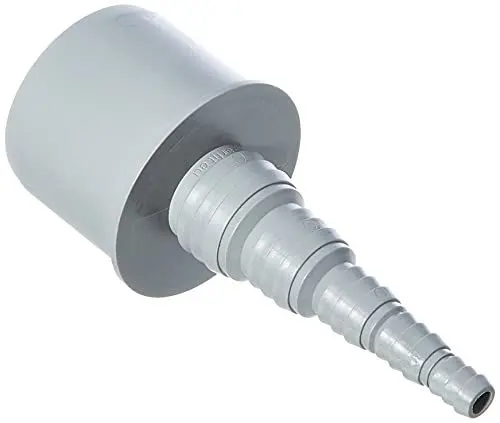 Produktbild: Airfit Schlauchnippel DN 50 für Schlauch von Ø 8 bis 25 mm - KS-Grau