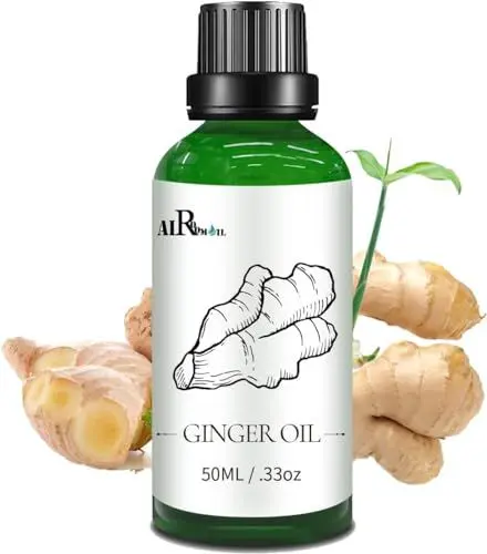 Produktbild: Airroomoil Ginger Oil, Bauchdrainage Ingweröl und Ingwer öl für Lymphdrainage, Körpermassage - 50 ML