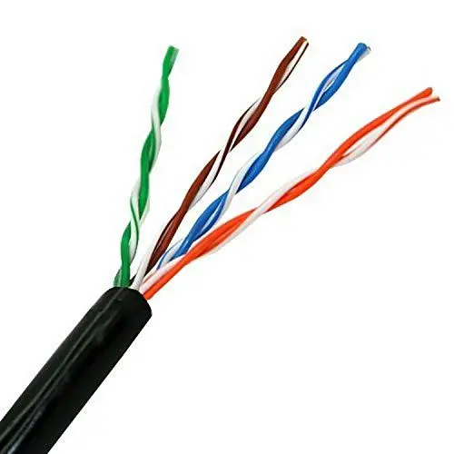 Produktbild: AISENS A133 – 0212 äußere Netzwerkkabel RJ45 (starr, Spule 100 m wasserdicht, UV-beständig) schwarz