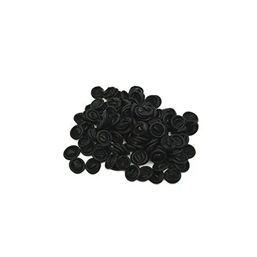 Produktbild: AituoWan 500 Pcs Latex-Fingerlinge, antistatische Gummi-Latex-Schützer Medizinischer Schutz Service Einweg Latex-Fingerlinge Industrie Sicherheit Fingerspitzen Handschuhe (schwarz)