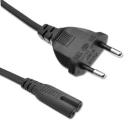 Produktbild: AJTECH® 3M Samsung TV Netzkabel Fernseher C7 Stromkabel - Zertifiziertes AC Eurostecker 2 Polig C7 IEC Kabel - Kompatibel LG LED TV PS4 Slim Xbox Series X S Drucker Netzteile PS5 Power Cable