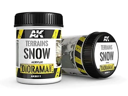 Produktbild: (AK8011) - AK Interactive Terrain 250ml - Snow