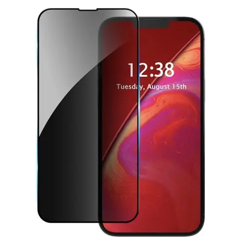 Produktbild: AKABEILA (1 Stück Sichtschutzfolie für OnePlus Nord 2T 5G 6.43 Zoll Anti-Spion Sichtschutzglas Panzerfolie Anti Spy Displayschutzfolie Privatsphäre Schutzglas