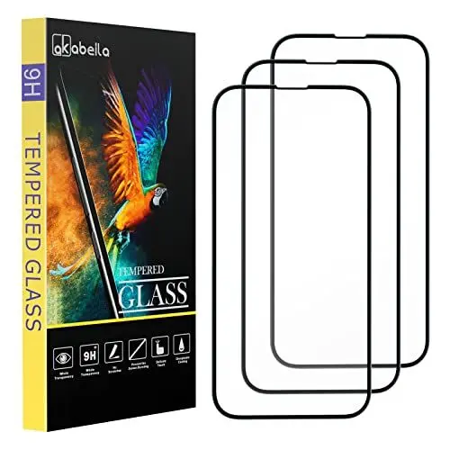 Produktbild: AKABEILA Schutzfolie für Samsung Galaxy A24 4G Panzerfolie Displayschutzfolie 3 Stück Vollständige Abdeckung HD 9H Härte Bildschirmschutz 6.5