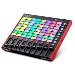 Produktbild: Akai Professional APC Mini MK2 - USB MIDI Pad Controller für Clip Launching mit Ableton Live Lite, 64 RGB Pads, Drum- und Note-Modi und MIDIMixer