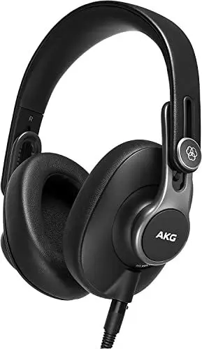 Produktbild: AKG K371 Geschlossener Over-Ear-Studiokopfhörer zum Zusammenklappen, Schwarz