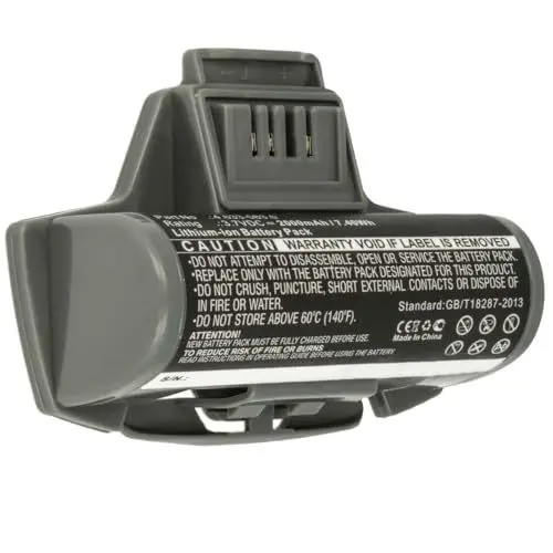 Produktbild: Akku kompatibel mit Kärcher 2.633-116.0, 4.633-083.0 - Li-Ion 2000mAh - für Fenstersauger WV 2, WV 2 2nd, WV 5, WV 5 Plus, WV 5 Premium