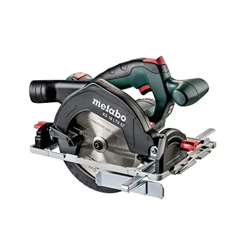 Produktbild: Metabo Akku-Handkreissäge KS 18 LTX 57 – 601857840 – 18 V – Kreissäge für den universellen Einsatz – Ohne Akku und Ladegerät