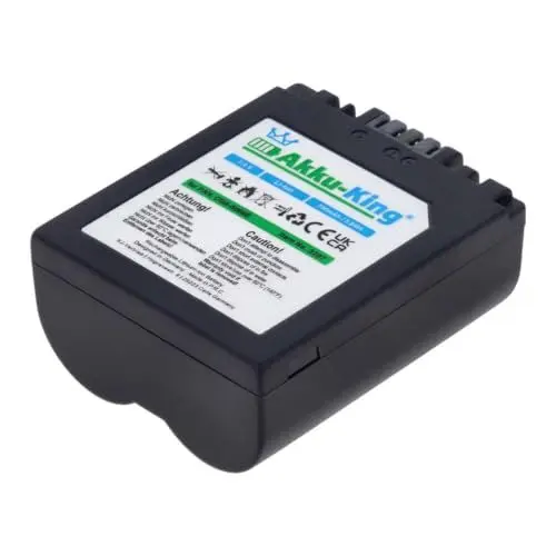 Produktbild: Akku-King Akku kompatibel mit Panasonic CGA-S006, CGA-S006E, CGR-S006, CGR-S006E, CGR-S006E/1B, DMW-BMA7, Leica BP-DC5-E - Li-Ion 790mAh