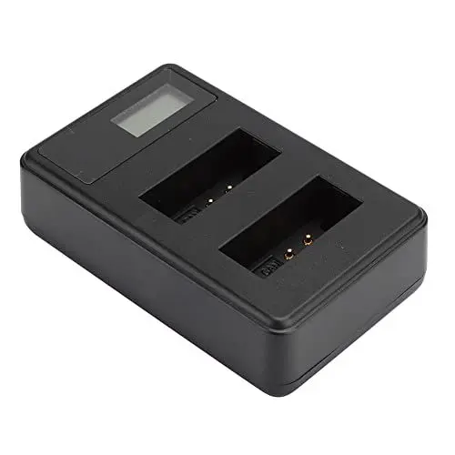 Produktbild: Akku-Ladegerät, Kunststoff mit LCD-Display, Akku-Ladegerät, Ladegerät für
