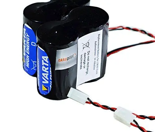 Produktbild: akkupilot Ersatzbatterie kompatibel zu ABUS FU2986 kompatibel für 2WAY-Funk-Außensirene