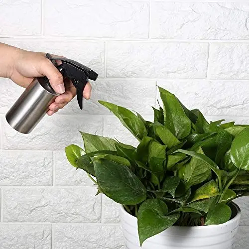 Produktbild: AKLOSIPY 304-Edelstahl-Multifunktionspumpen-Druckwassertopf Privater Wasserkanister 550-ml-Gartensprüher für die Gartenpflege (250 ml)