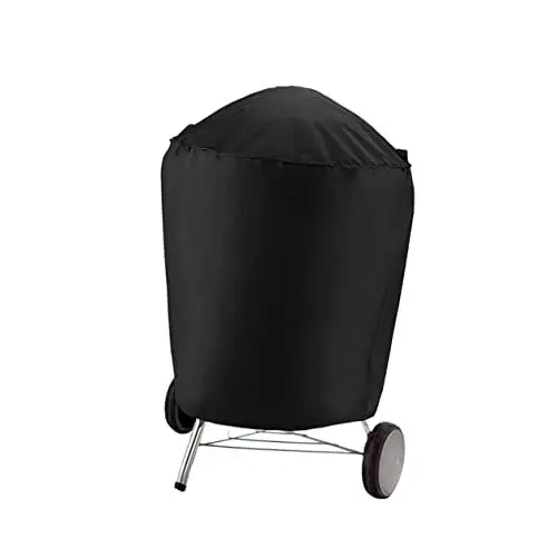 Produktbild: AKOOSY Praktische BBQ Grillabdeckung und Uv Beständig Robuste Outdoor Abdeckhaube für Grill und Gartenmöbel Wetterfeste Schutzplane für Barbecue und Garten
