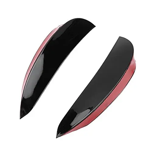 Produktbild: Akozon 2 Stück Frontstoßstange Spoiler, Front Flaps Lip Spoiler Splitter Diffusor,Auto Universal Luftdurchfluss Luftzufuhr Spoilerlippe Kantenschutz Kotflügel für E Klasse W213 AMG Line 2016-2020