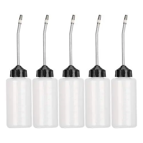 Produktbild: Akozon 5 Stück 120 Ml Kunststoff, Öler-Ölspender-Flaschen-Nähmaschine mit Langem Auslauf