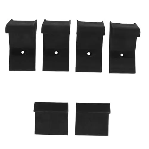 Produktbild: Akozon Anhänger-Spiegelverlängerung, 10-teiliges Anhänger-Spiegel-Adapter-Set, Schwarzes Anhänger-Spiegel-Adapter-Set für JL 2018 Bis 2023