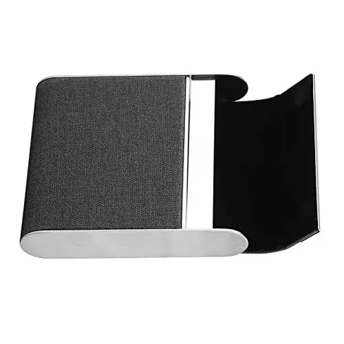 Produktbild: Akozon Box Case Holder Hält 20 Zigaretten (Schwarz) Tragbare Tasche mit Zigarette (Schwarz)