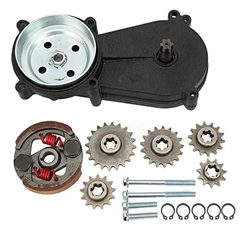 Produktbild: Akozon Getriebe, Kupplungsgetriebe, Trommelgehäuse Getriebe Kupplungssatz Kupplungsgetriebe Trommel für 43cc 47cc 49cc 2-Takt Pocket Mini Bike Scooter ATV