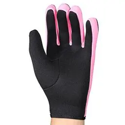 Produktbild: 1 Paar Set Tauchen Neopren, Surf Schwimmen Speerfischen Neopren Tauchhandschuhe, Tauchen Schnorcheln Kinder Wassersport Schwarz Gelb S (Schwarz Gelb)