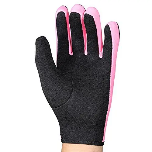 Produktbild: 1 Paar Set Tauchen Neopren, Surf Schwimmen Speerfischen Neopren Tauchhandschuhe, Tauchen Schnorcheln Kinder Wassersport Schwarz Gelb S (Schwarz Gelb)