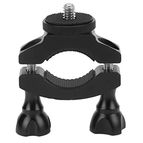 Produktbild: Akozon Kamerahalterung Fahrrad Klemme, Super Klemme, Motorrad Lenkerhalterung Kamerahalterung Klemme Aluminiumlegierung Fahrradklemme Halterung Adapter mit 1/4 Zoll Gewinde für Fahrrad Motorrad