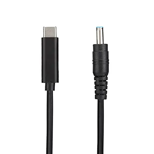 Produktbild: Akozon Netzteilkabel, Typ C auf DC 3,0 Mm, 1,1 Mm Pocket Book-Stromkabel, Reiner Kupfertyp C-Stecker auf 3,0 Mm X 1,1 Mm DC-Laptop-Adapterkabel für Ultrabook