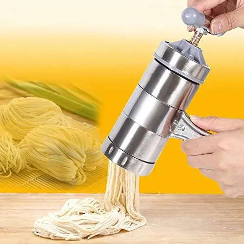 Produktbild: Passatelli, Steel Pasta Maker Noddle Electric Pasta Maker Juicer Pressure Making Machine 1pc Portable Manual Operated Stainless
