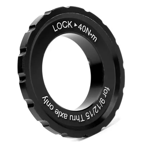Produktbild: Mountain Road Bike Center Lock Laufradsatz Nabe Disc Lock Abdeckung 9 12 15 MM Welle Universal Rot