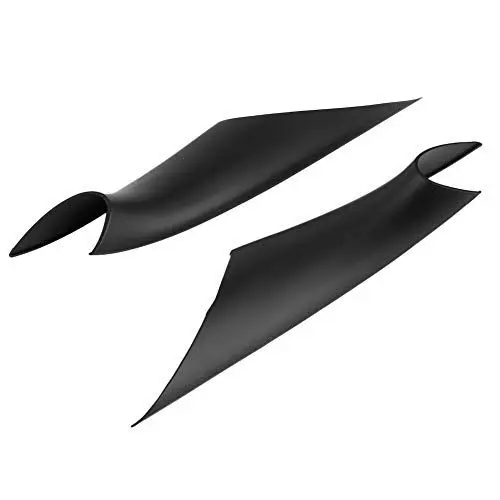 Produktbild: Akozon Türgriffabdeckungen, Vorne, Innen, Innen, Türgriff-Halteabdeckung, 2 Stück, Auto-Innentürgriff-Abdeckung, Zierleiste, Mattschwarz, für 3er-Serie, 4er-Serie F30 F80 F82 F33