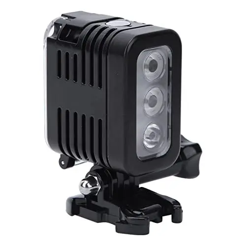 Produktbild: Akozon Unterwasserbeleuchtung, USB-Akku, wasserdichte LED-Videolampe, Unterwassertauchen, Fülllicht, Unterwasser