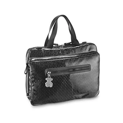 Produktbild: Tous Maletín Lindsay, Damen Geldbörse, Mehrfarbig (Negro)